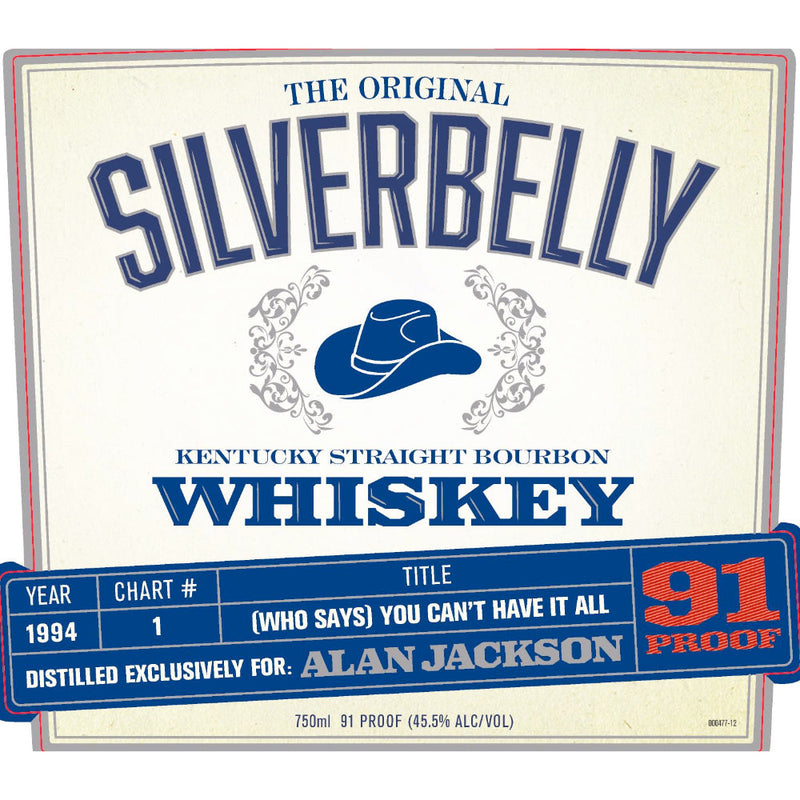Silverbelly Bourbon By Alan Jackson - (Who Says) You Can’t Have It All Year 1994